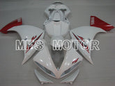 Carénage ABS injecté Yamaha YZF-R1 2009-2011 - Style usine - Rouge Blanc - MFS3428